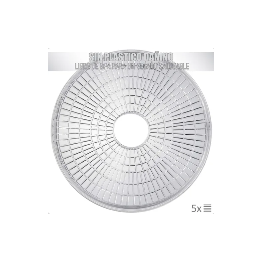 Deshidratadora de Alimentos y Frutas Eléctrica 350W-4