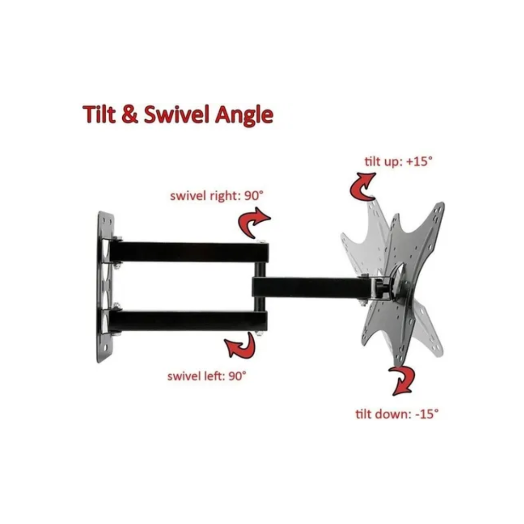 Soporte para TV con Brazo de 14 a 42 Pulgadas hasta 35 kg-4