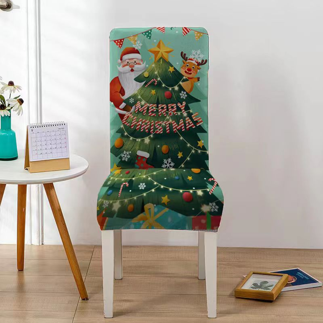 Set De Mantel Para Comedor + Fundas Para Silla-1
