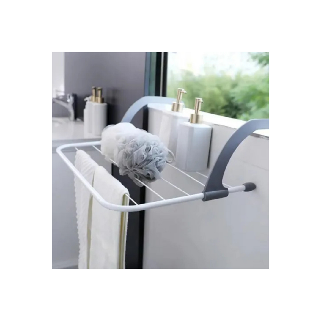 Tendedero Secador De Ropa Plegable Colgador Para Balcón-3