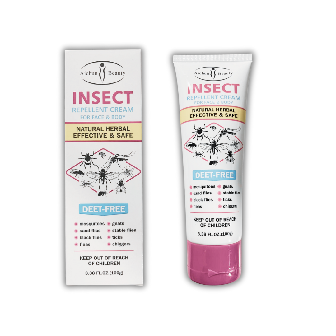 Crema Repelente de Insectos para Rostro y Cuerpo 100g-0