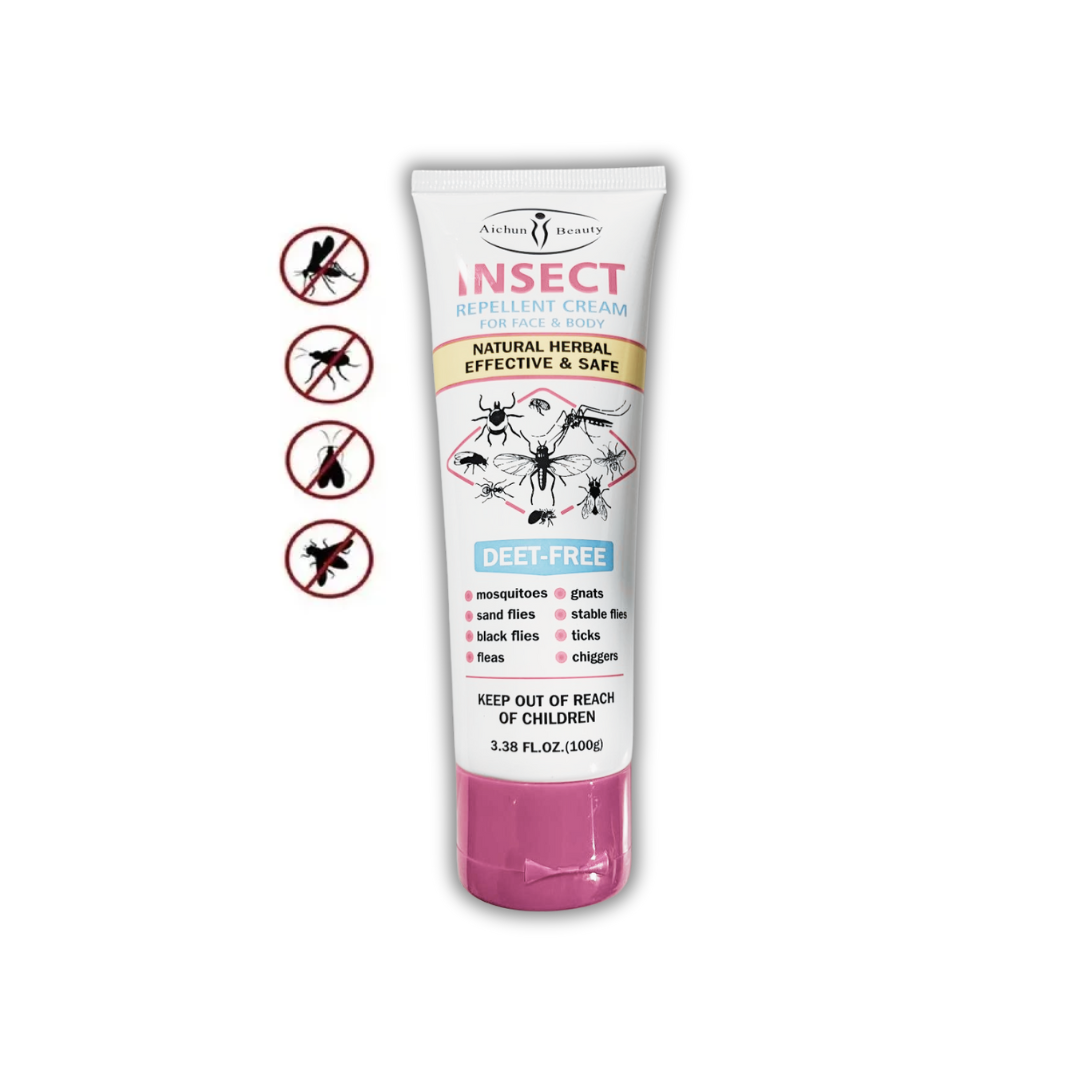 Crema Repelente de Insectos para Rostro y Cuerpo 100g-1