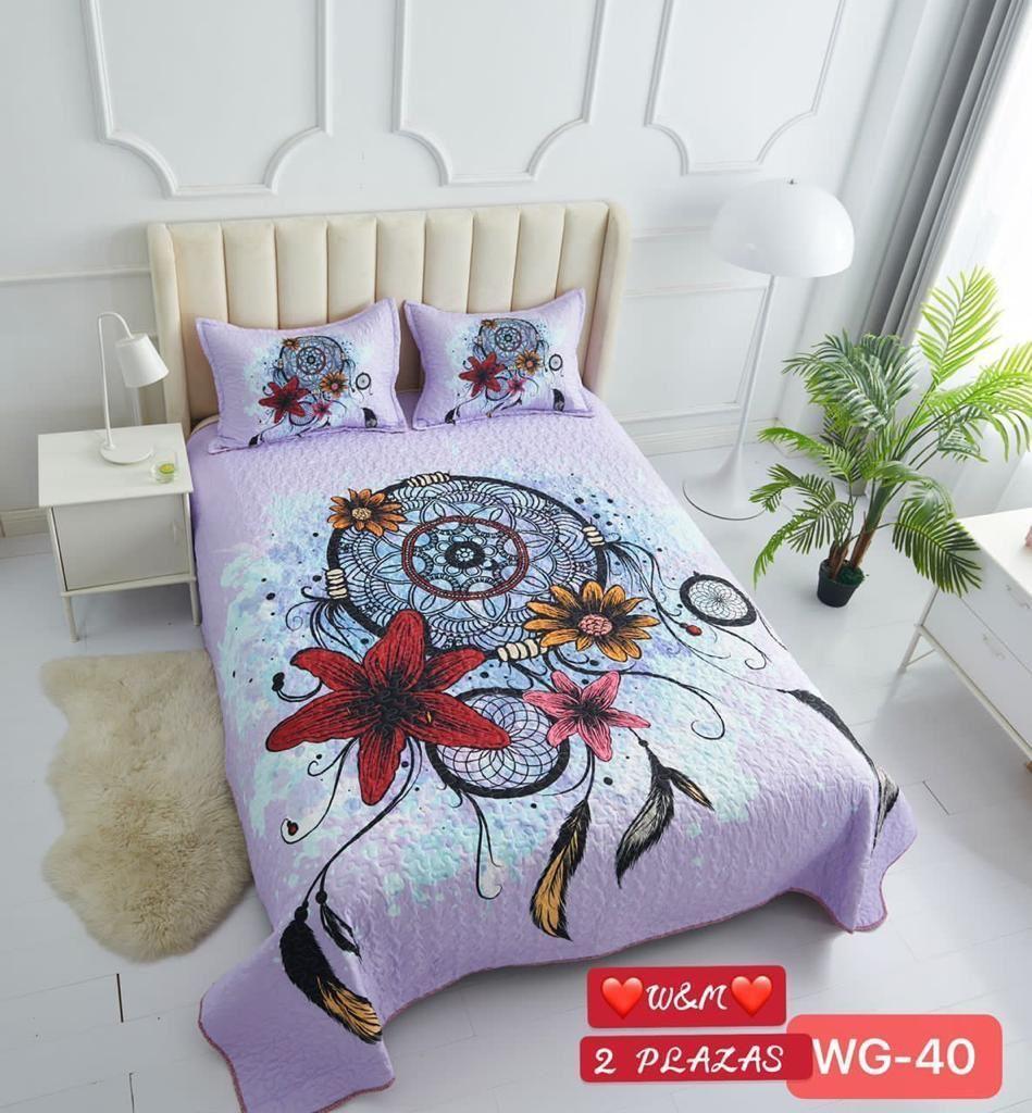 Cubrecama Quilt Verano 2Plazas -0