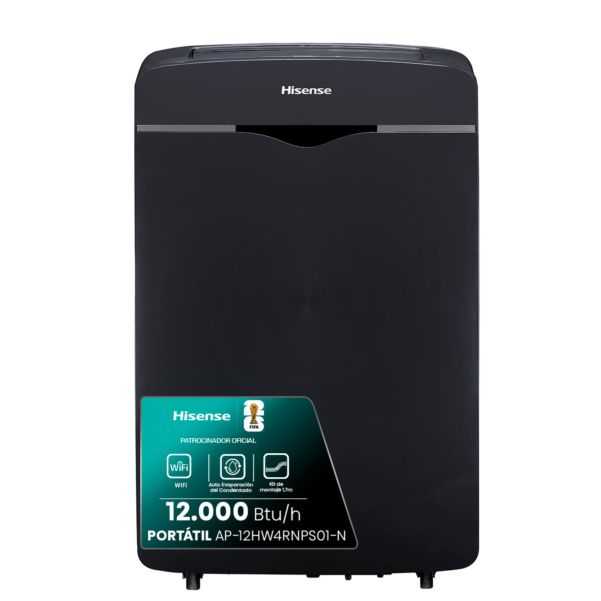 Aire Acondicionado Port til Hisense 12000BTU R32 WiFi AP 12HW4RNPS01 N-0