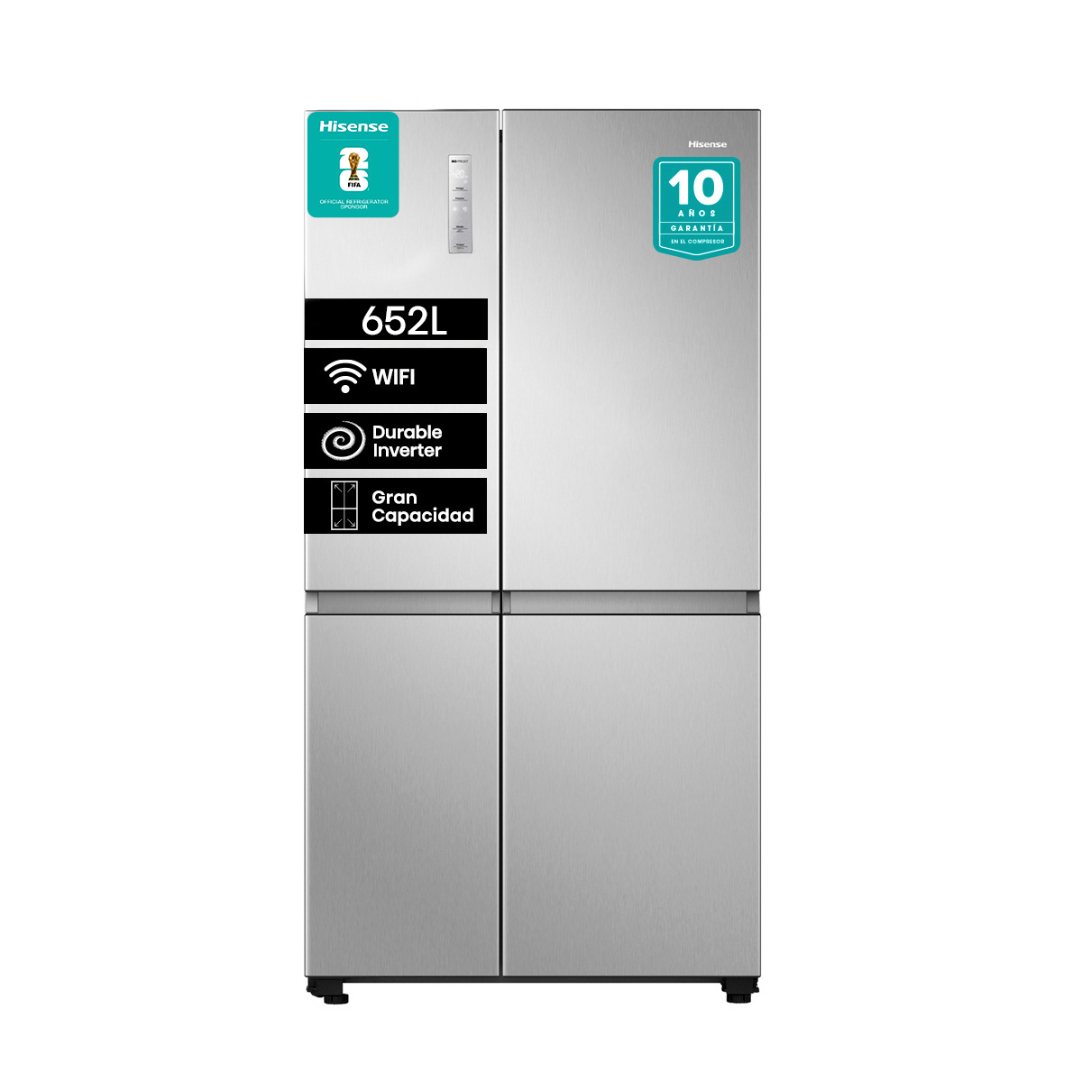 Side By Side 652Lt No Frost RS820NV-0