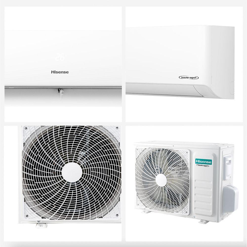 Aire Acondicionado Hisense Hi Vida 12000BTU R32 Inverter WiFi AS 12UW4RLRKA-3