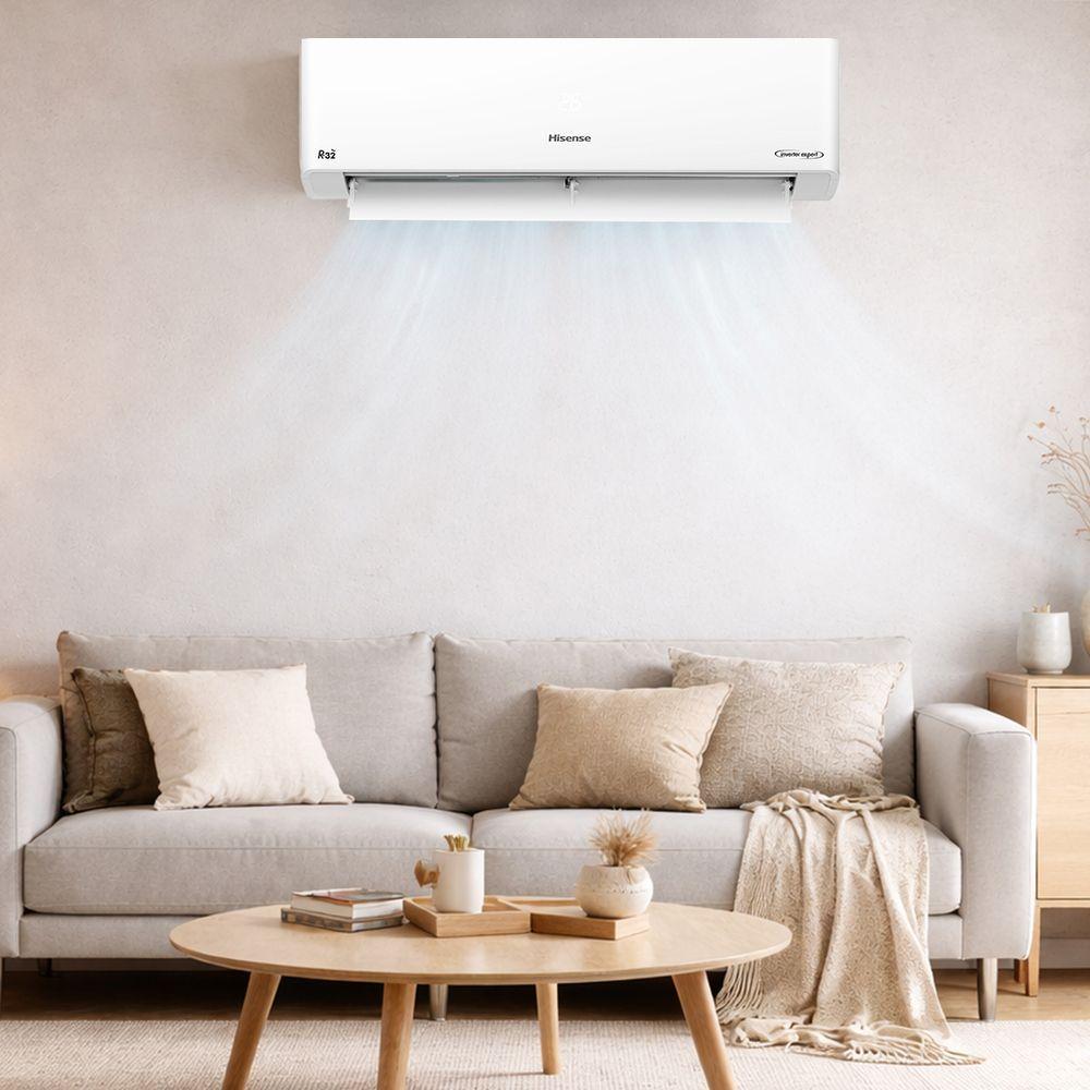 Aire Acondicionado Hisense Hi Vida 12000BTU R32 Inverter WiFi AS 12UW4RLRKA-4