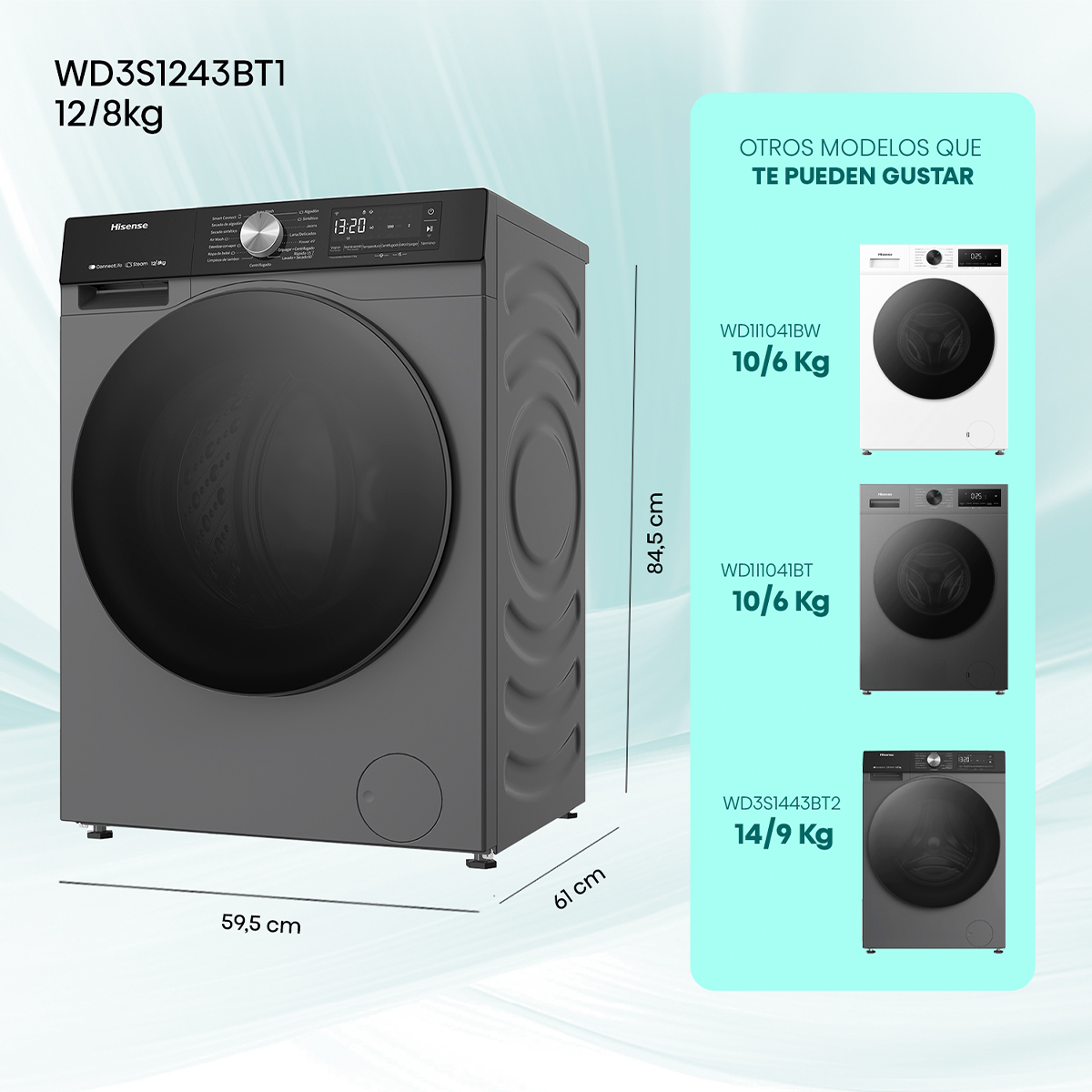 Lavadora Secadora Carga Frontal 12 8Kg WD3S1243BT1-1