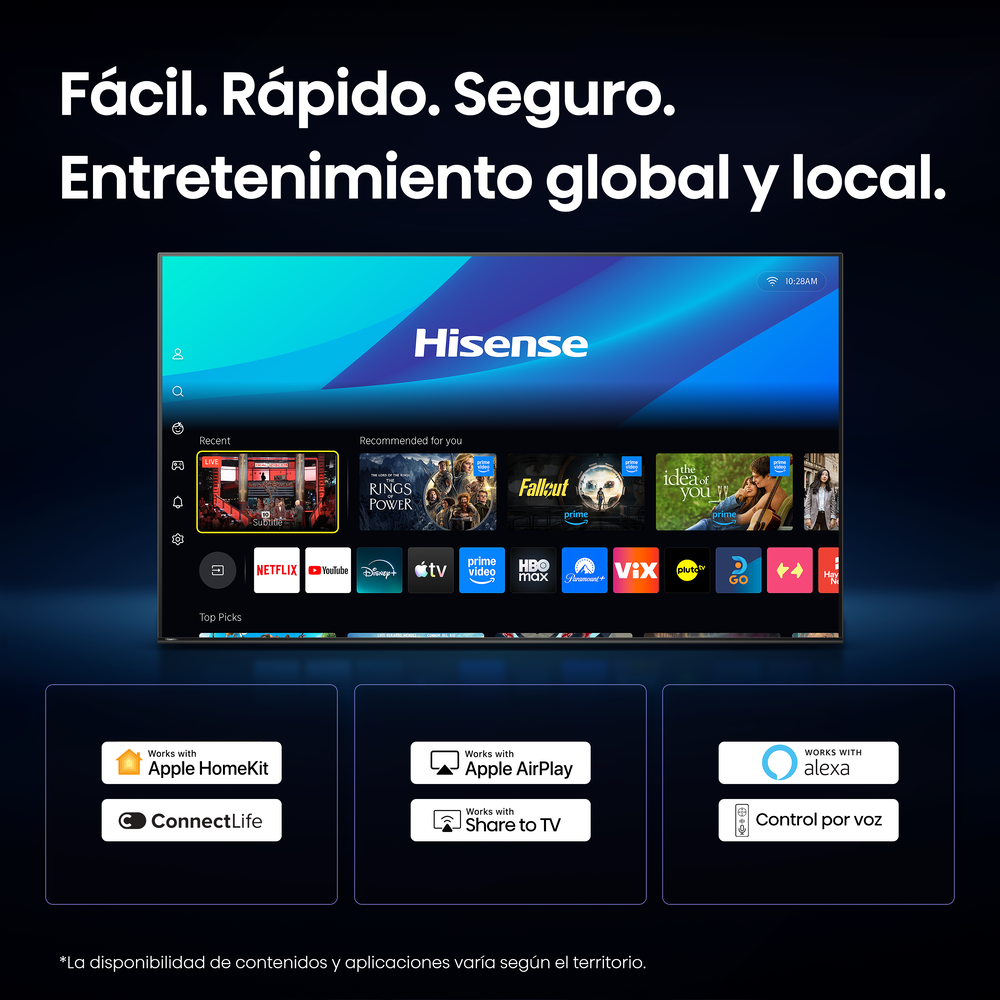 SMART TV 75 MINI LED 4K 75U6ESV-4
