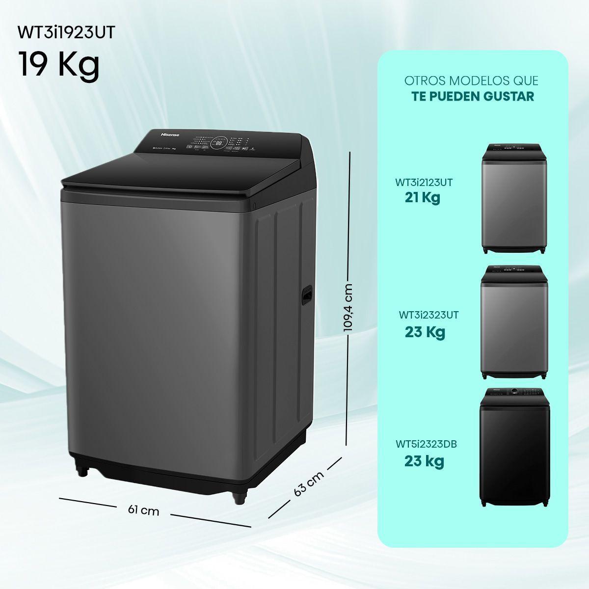 Lavadora Carga Superior 19Kg WT3i1923UT-1