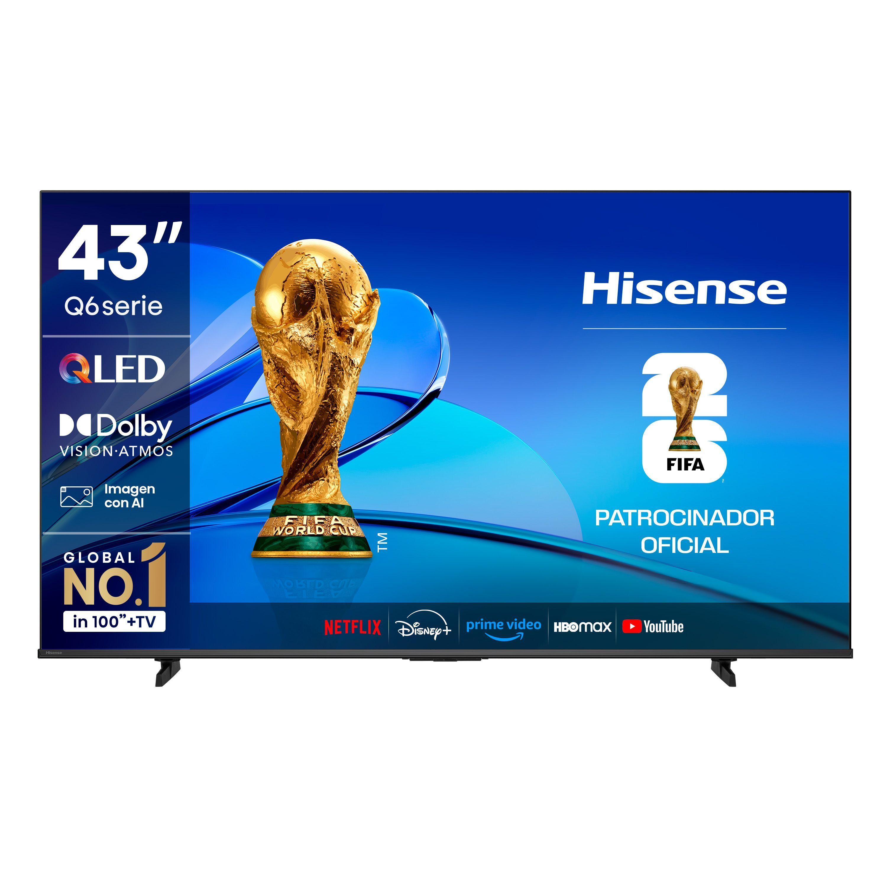 SMART TV 43 QLED 4K UHD 43Q6QV-0