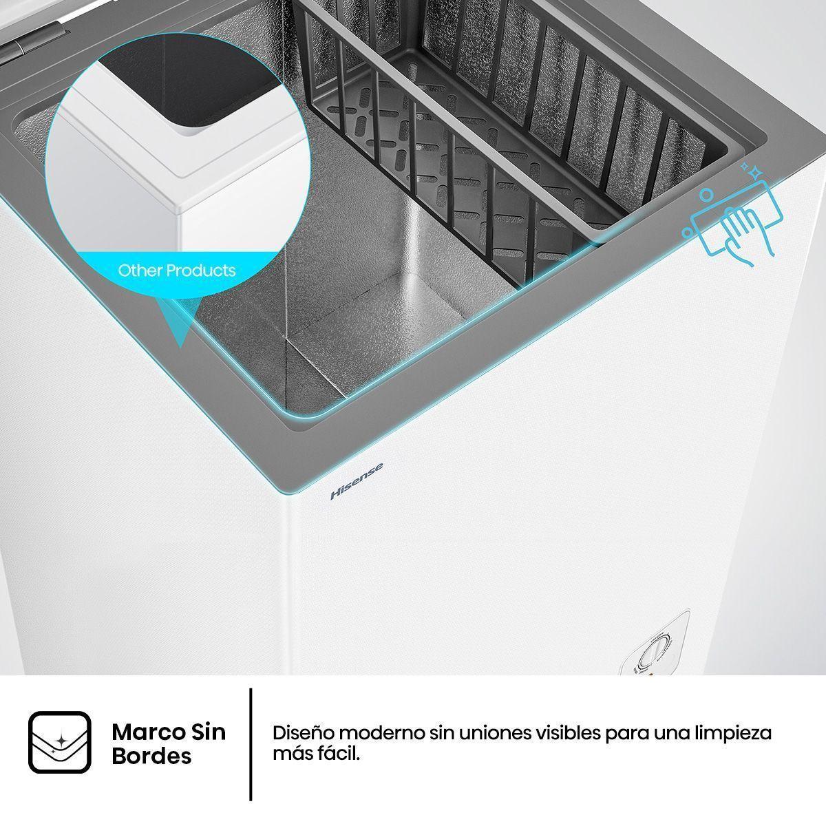 Freezer Horizontal 141 Lts Frio Directo FT145N1BWF-4