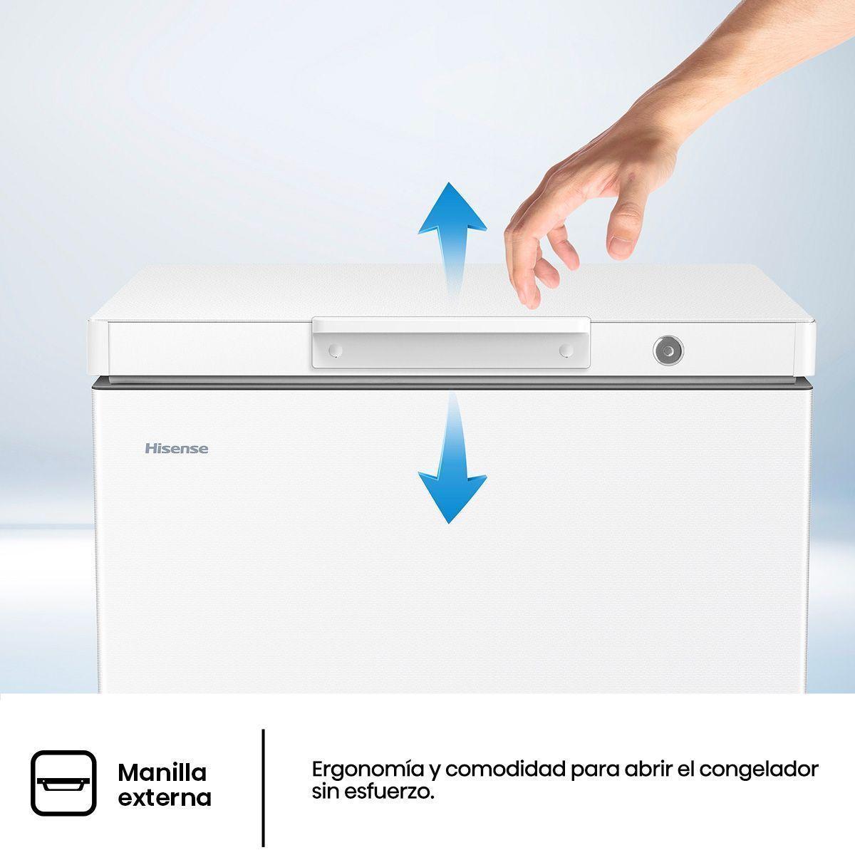 Freezer Horizontal 141 Lts Frio Directo FT145N1BWF-6