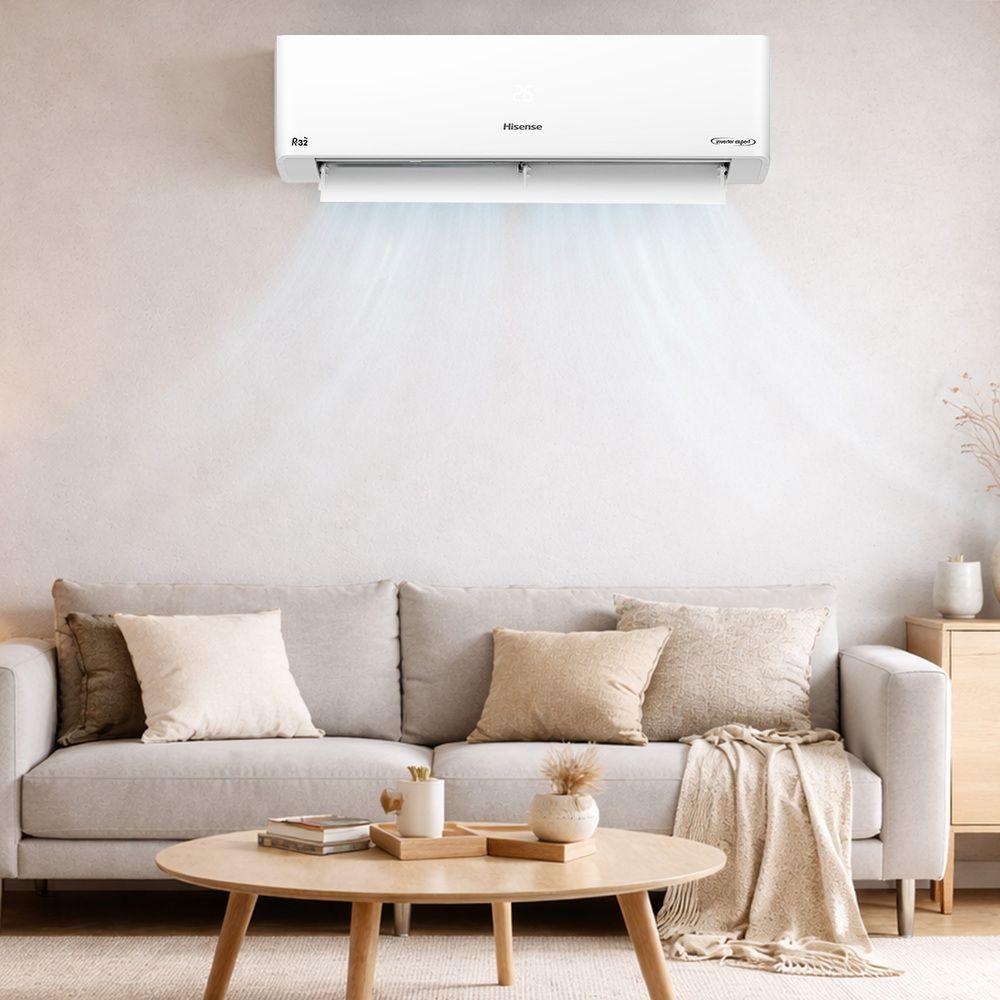 Aire Acondicionado Hisense Hi Vida 9000BTU R32 Inverter WiFi AS 09UW4RLRKA1-4