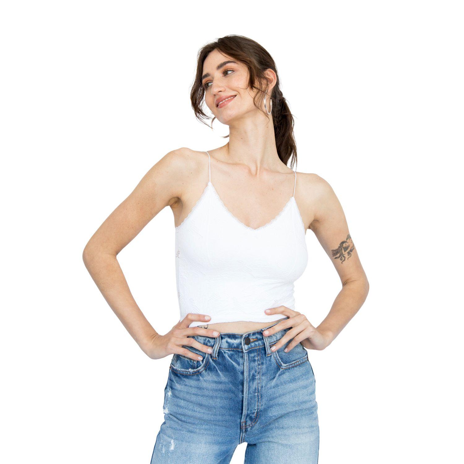 Polera Crochet Huston Blanco Racaventura-0