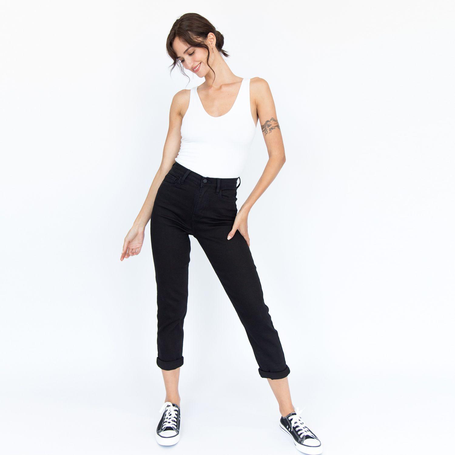 Jeans Mom Black Wash Jabba Negro Racaventura-2