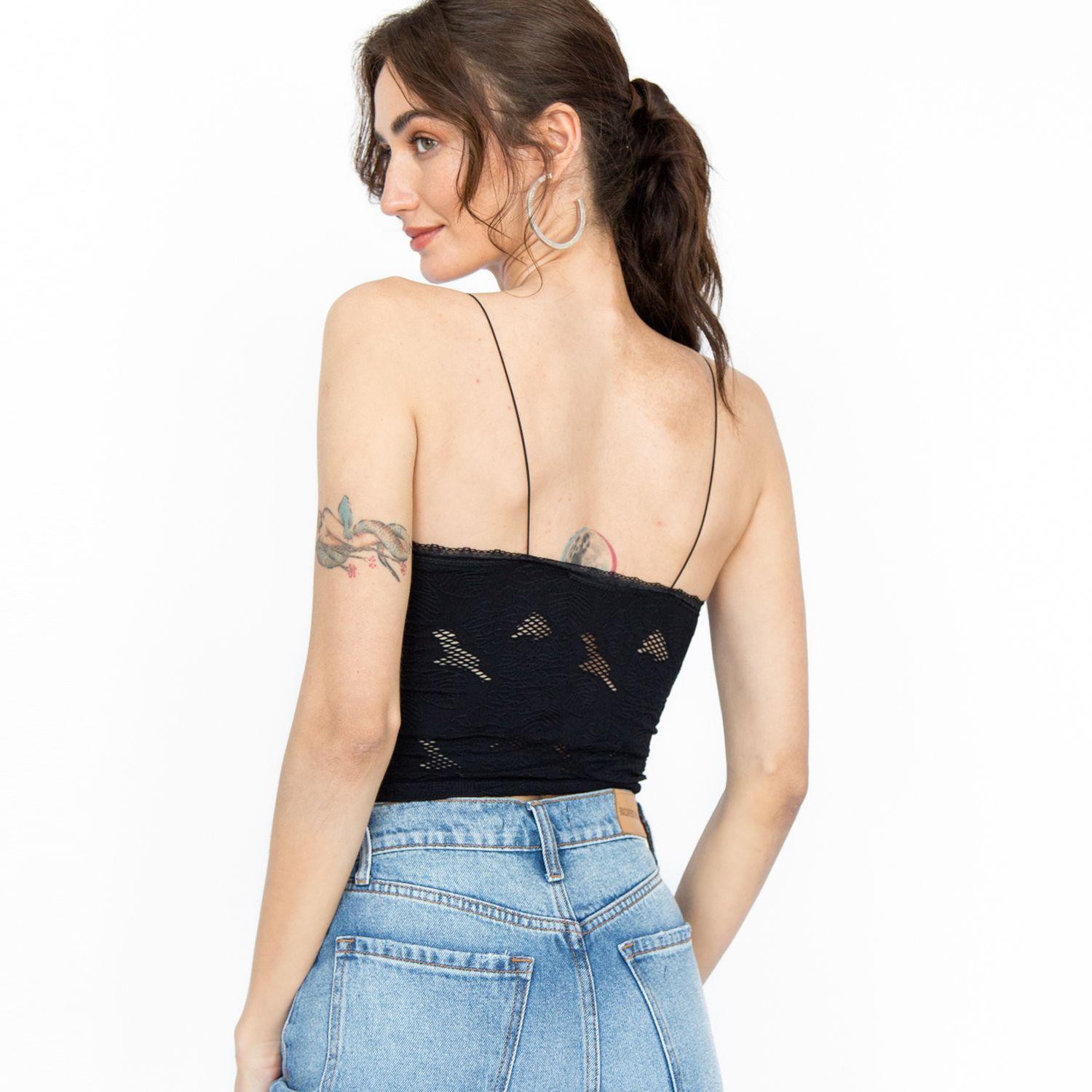 Polera Crochet Huston Negro Racaventura-3