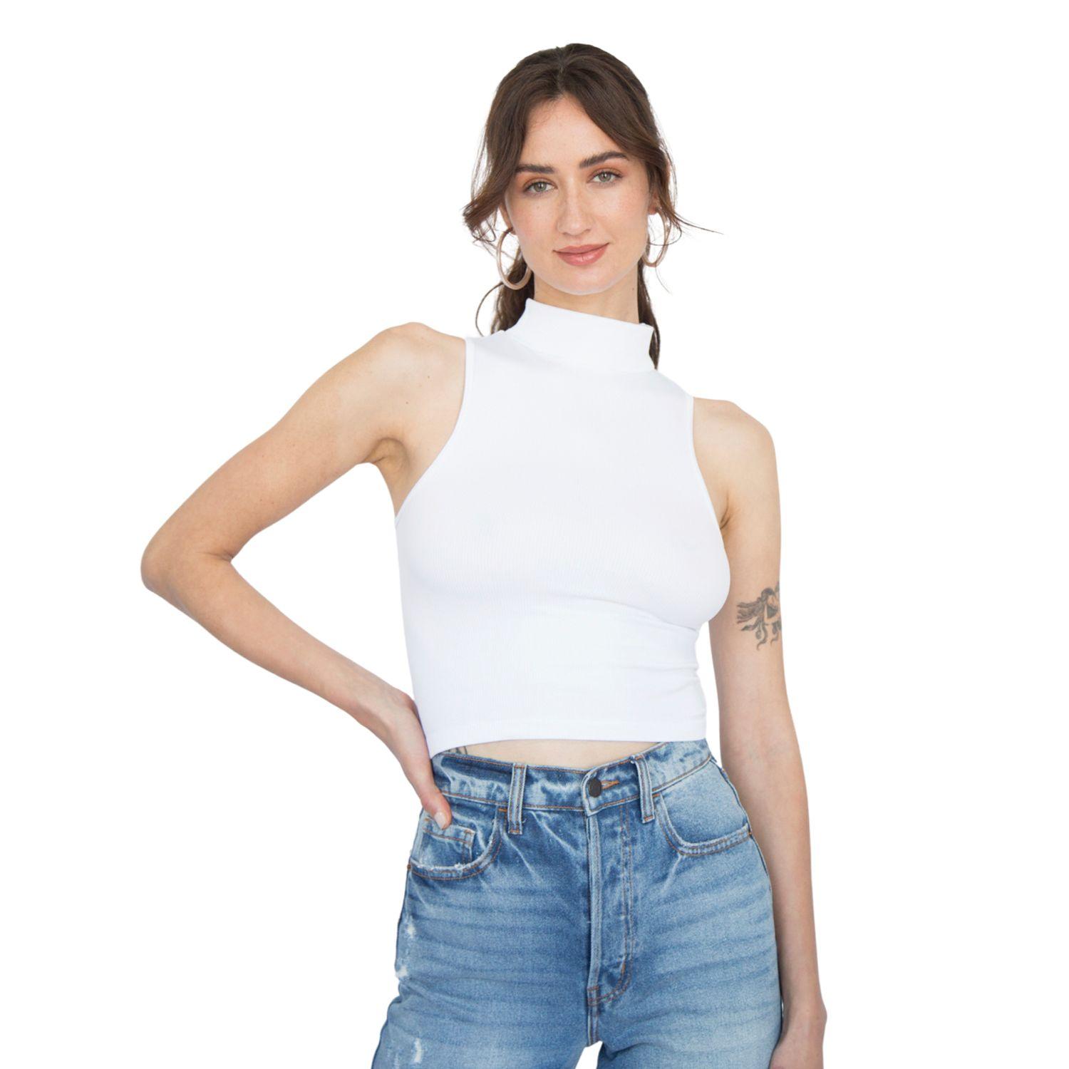 Polera Halter Jeremy Blanco Racaventura-0