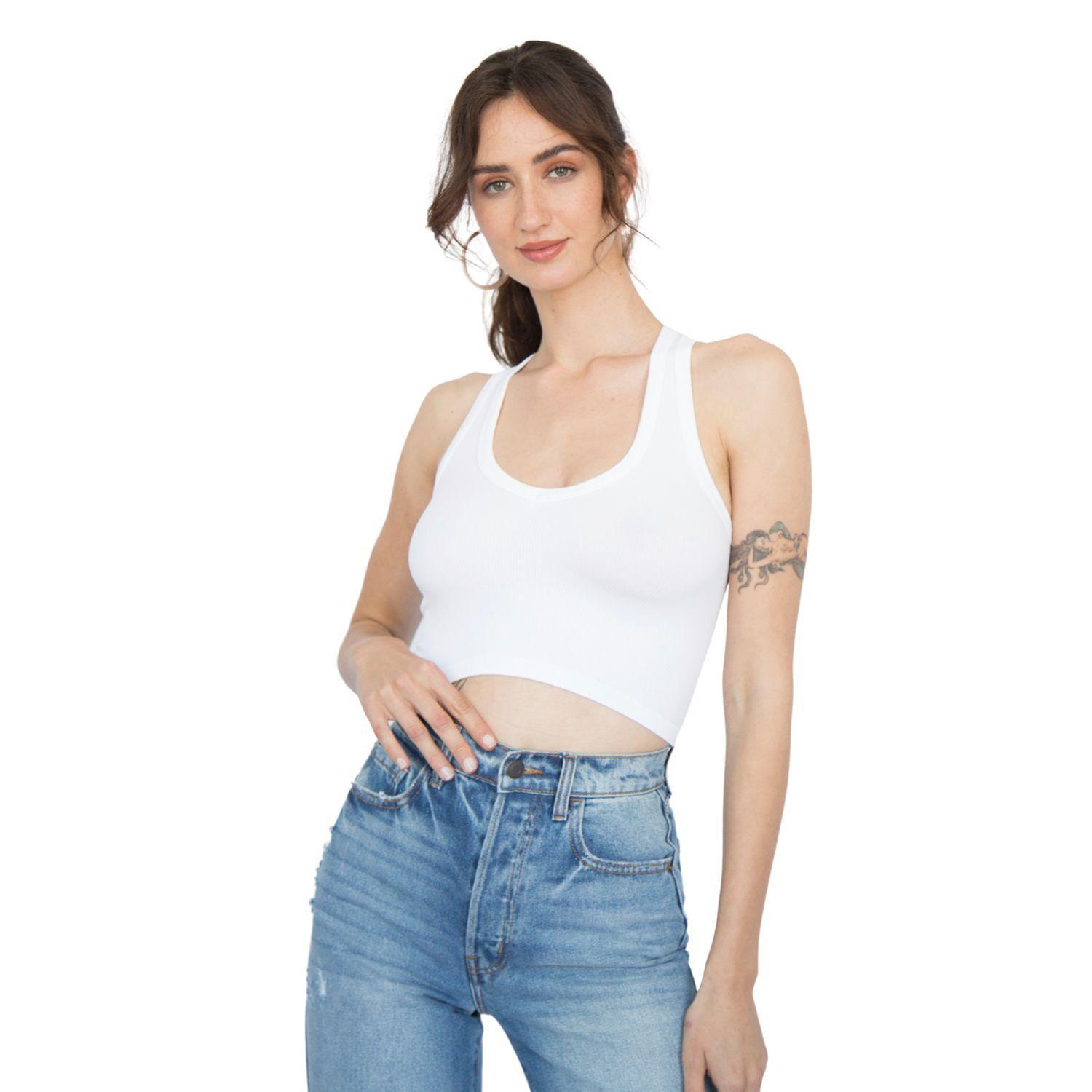 Polera Espalda Musculosa Teresa Blanco Racaventura-0