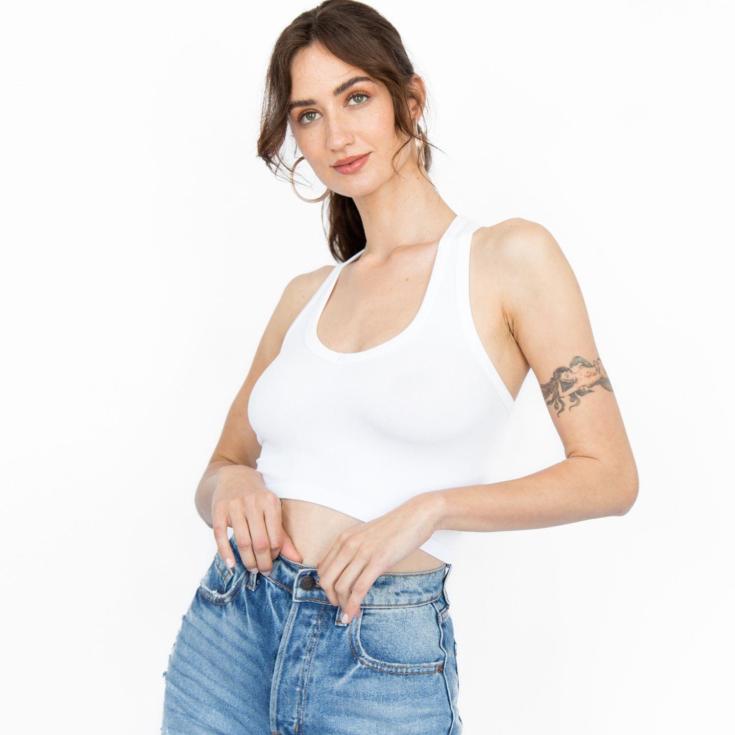 Polera Espalda Musculosa Teresa Blanco Racaventura-2