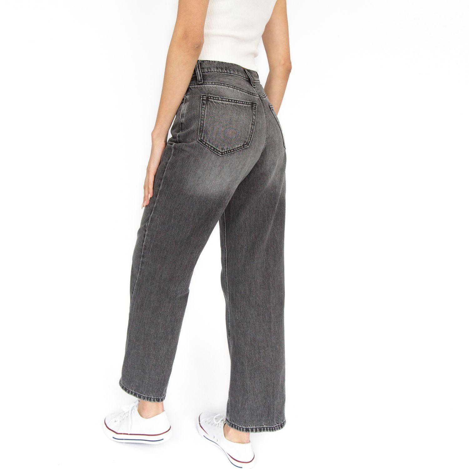 Jeans Wide Leg Rhodes Gris Racaventura-4