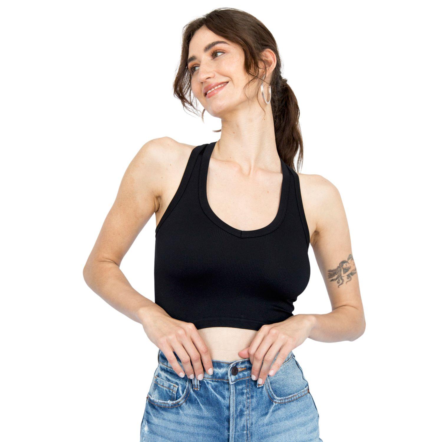 Polera Espalda Musculosa Teresa Negro Racaventura-0