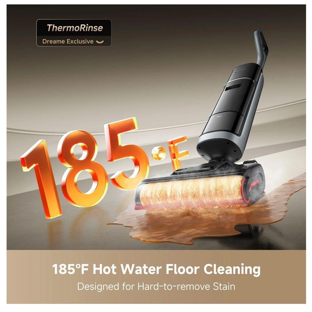 DREAME H15 Pro Aspiradora Humeda y Seca con Agua Caliente 22000PA Brazo Robotico-2