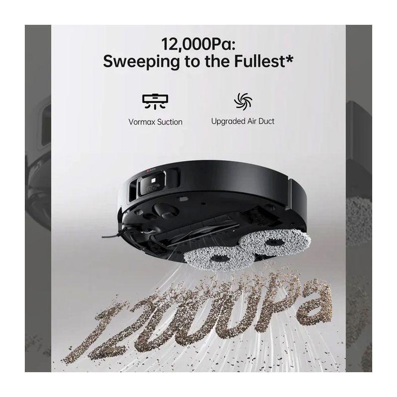 Dreame X40 Ultra Complete Robot Aspirador y Fregasuelos, 12000Pa Succión Open Box-4