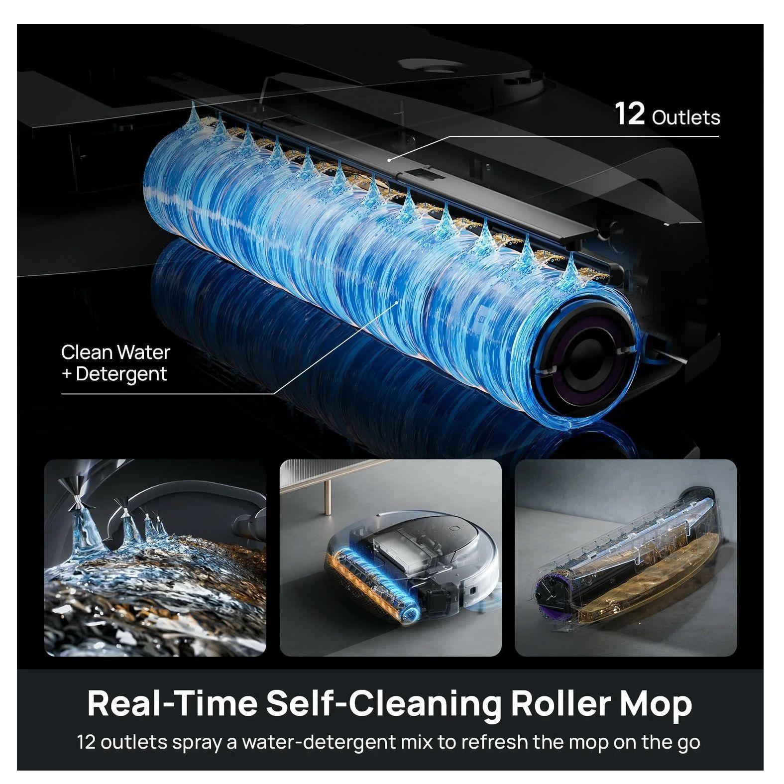 3itech S10 Ultra Robot Aspirador y trapeador con sistema WaterRecycl, succión de 13000 Pa-6