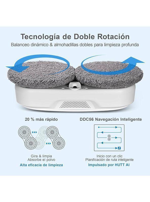 HUTT DDC56 Robot limpia vidrios, con Control Remoto , 60 ml agua Open Box-2