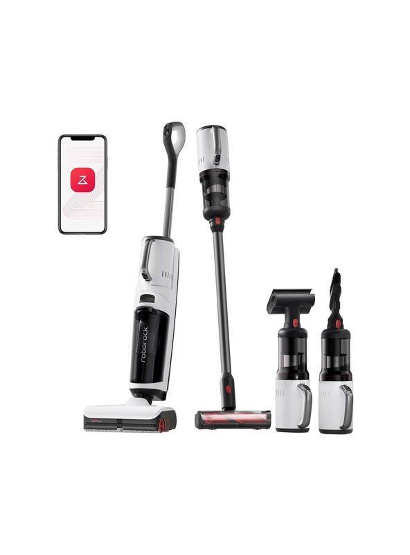 Roborock Dyad Pro Combo Aspiradora en seco y húmedo, aspiradora inalámbrica 5 en 1, 17000PA Succion-0