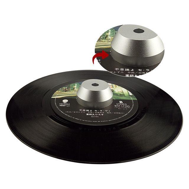 Adaptador Discos 45 Rpm 7" Tocadiscos Tornamesa Aluminio-5