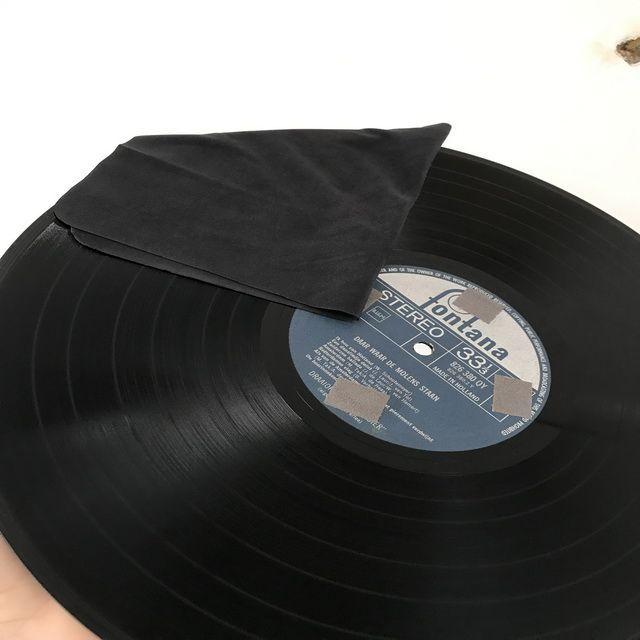 Paños Limpieza Para Discos Vinilos Pack 5 Paños Microfibra-5