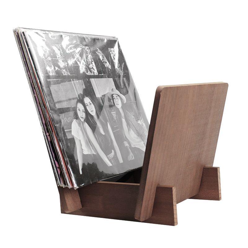 Portavinilos Madera Capacidad 20 Lp Para Tornamesas-4