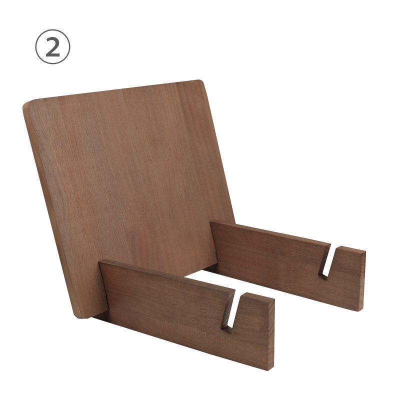 Portavinilos Madera Capacidad 20 Lp Para Tornamesas-7