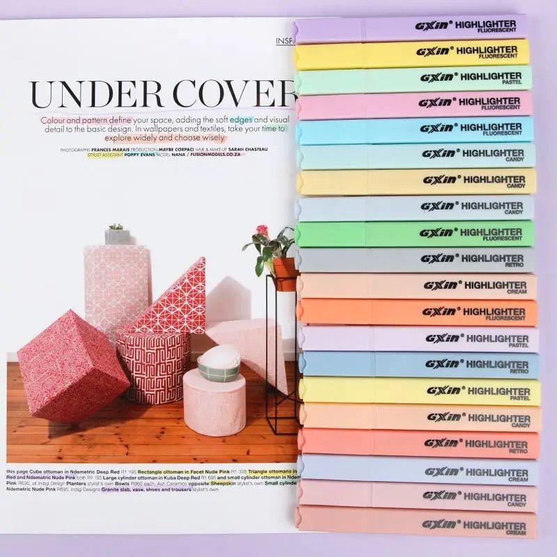 Destacadores Set 30 Colores Pastel-4