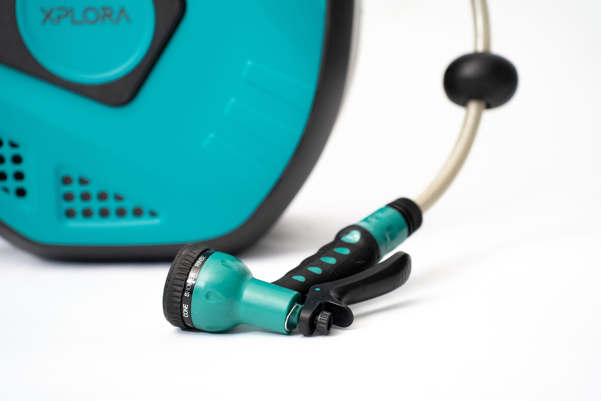 Manguera Carrete Retráctil Xplora Soporte Extensible 10m-3