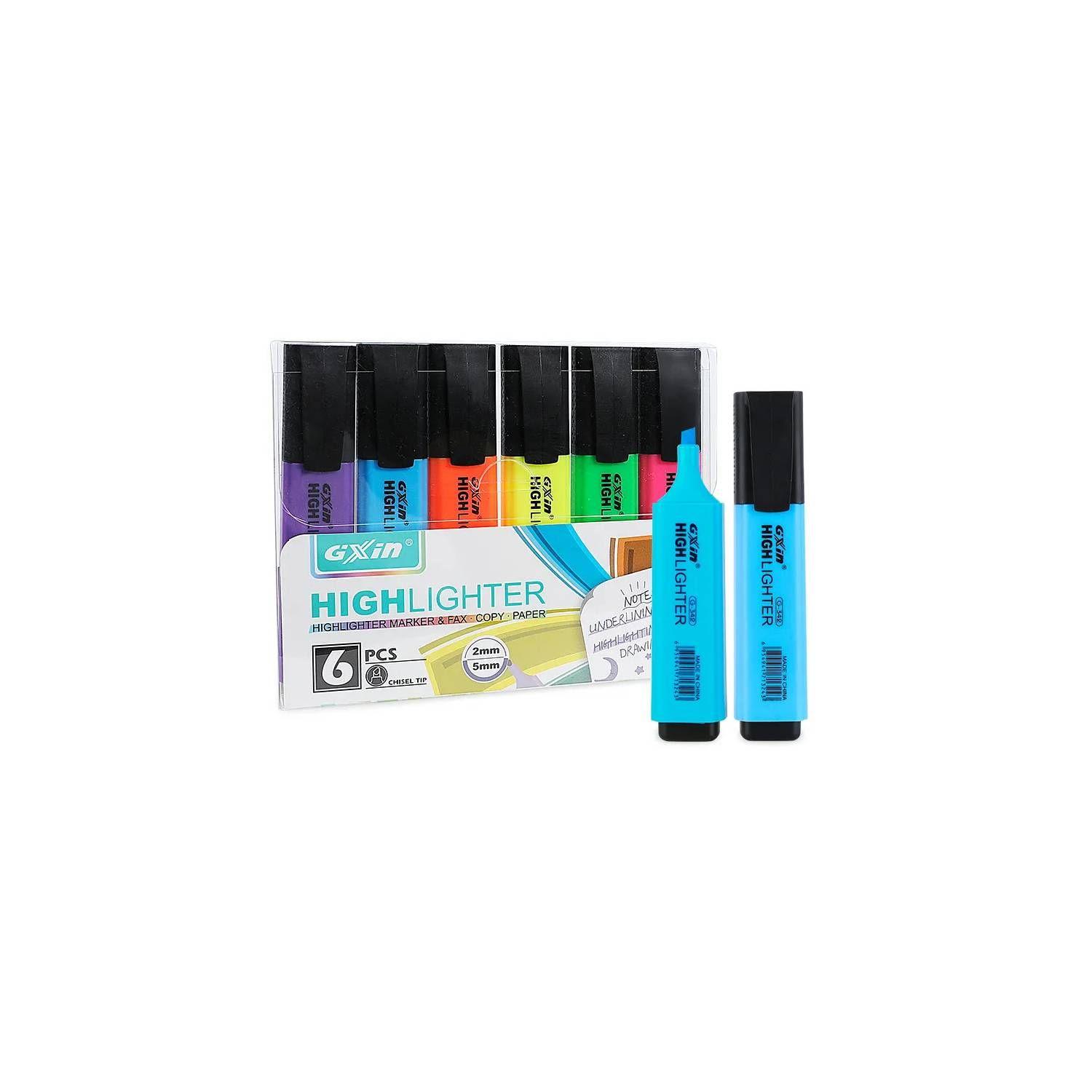 Destacadores Original Set 6 Unidades Fluor-0