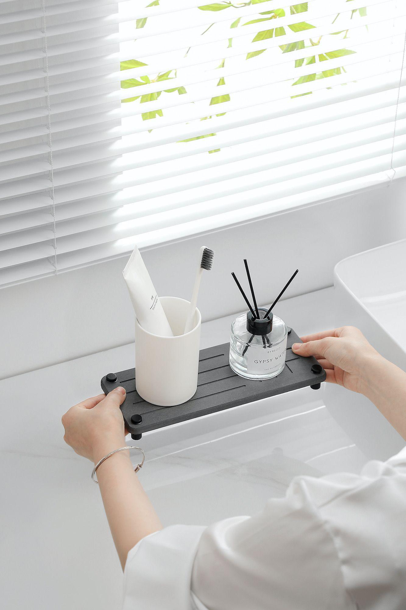 Organizador Baño Cocina Secado Rápido Para Jabón Y Esponjas-7