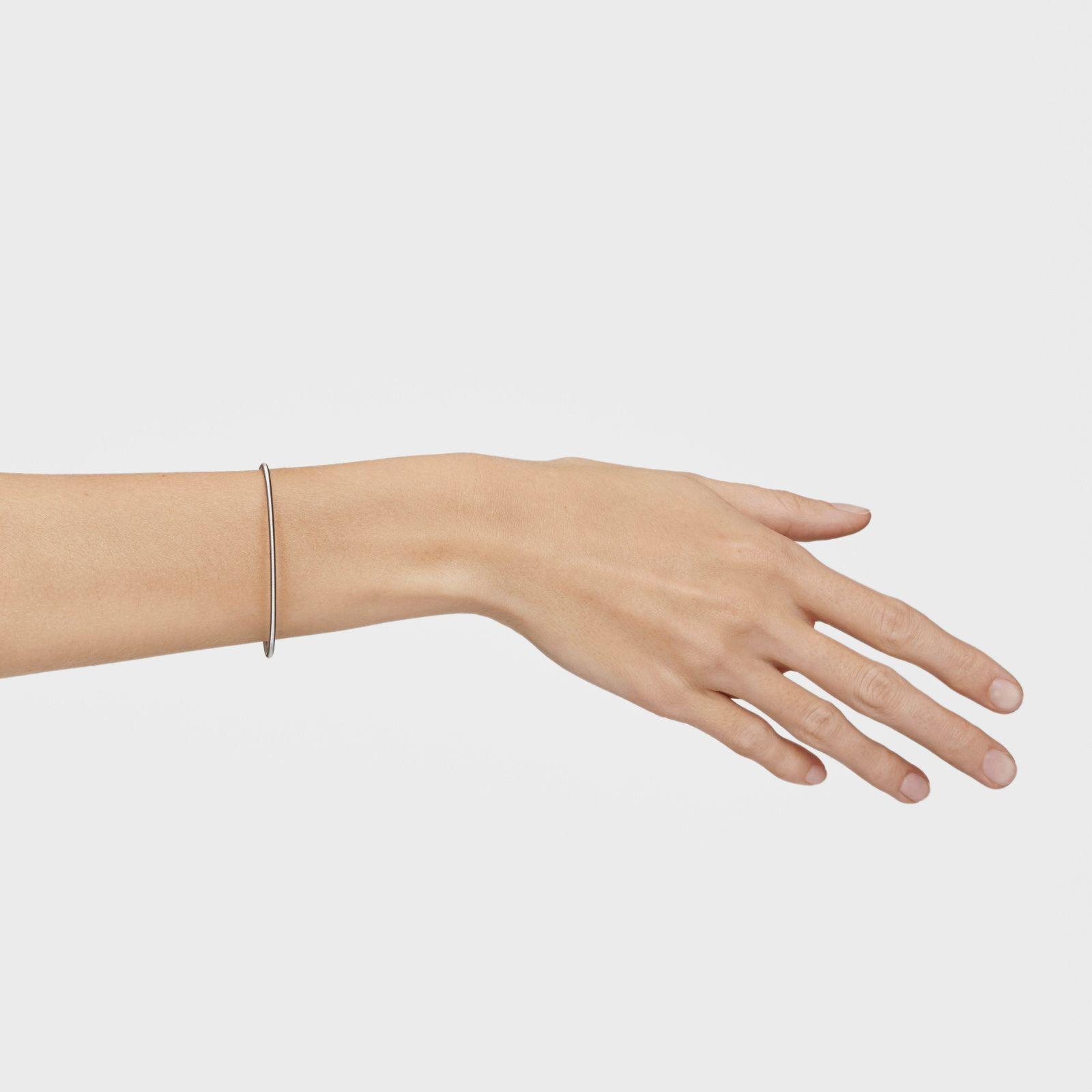 Pulsera de acero 17 cm Mesh Tube-5