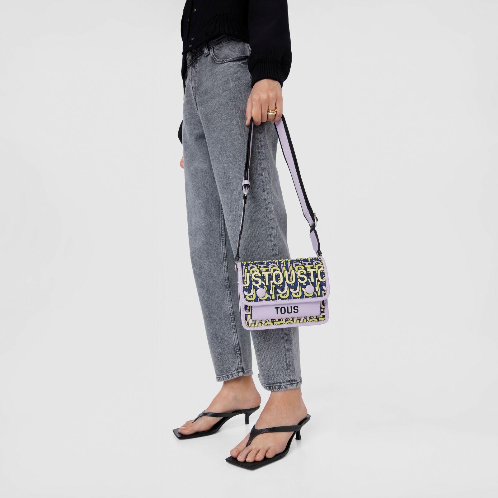 Bandolera pequeña Audree malva TOUS Vera-5
