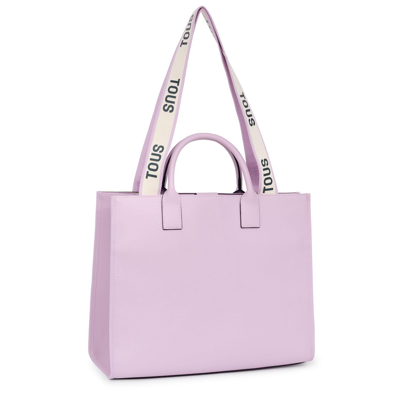 Shopping grande Amaya malva TOUS La Rue-1