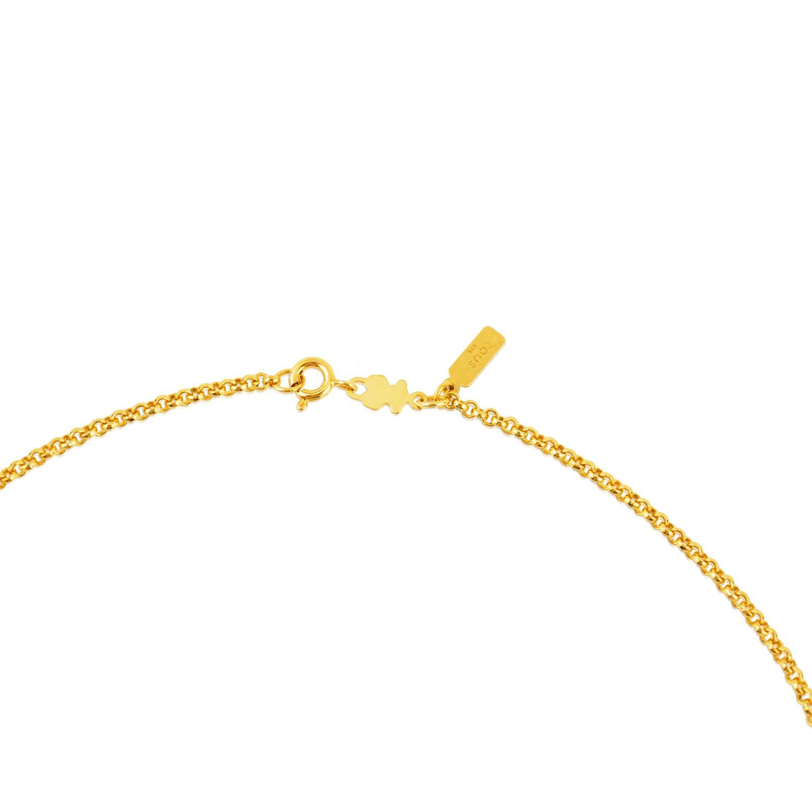 Gargantilla Tous  Chain de Plata Vermeil 50 cm-2