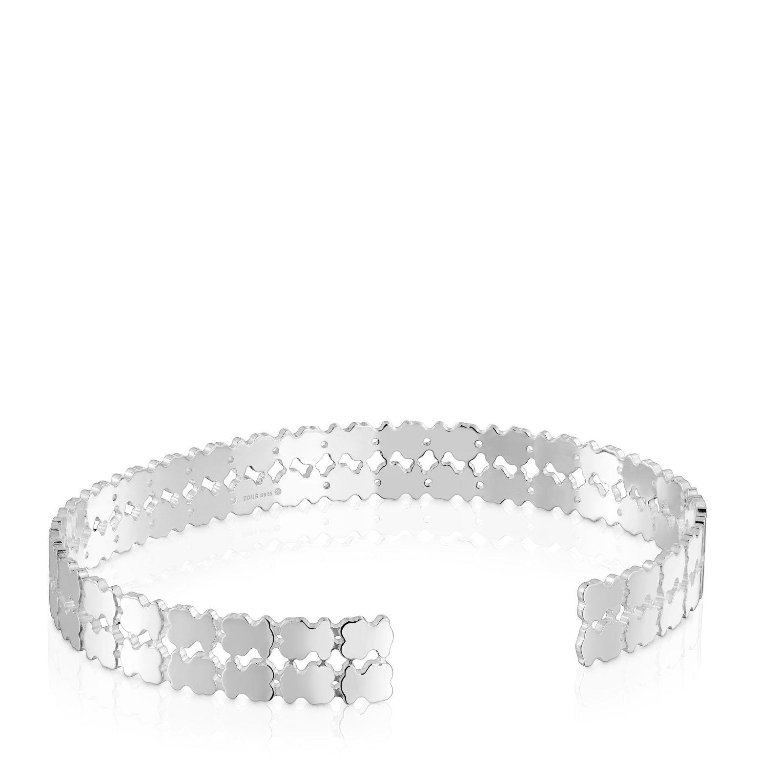 Pulsera esclava pequeña de plata TOUS Sweet 40s-2