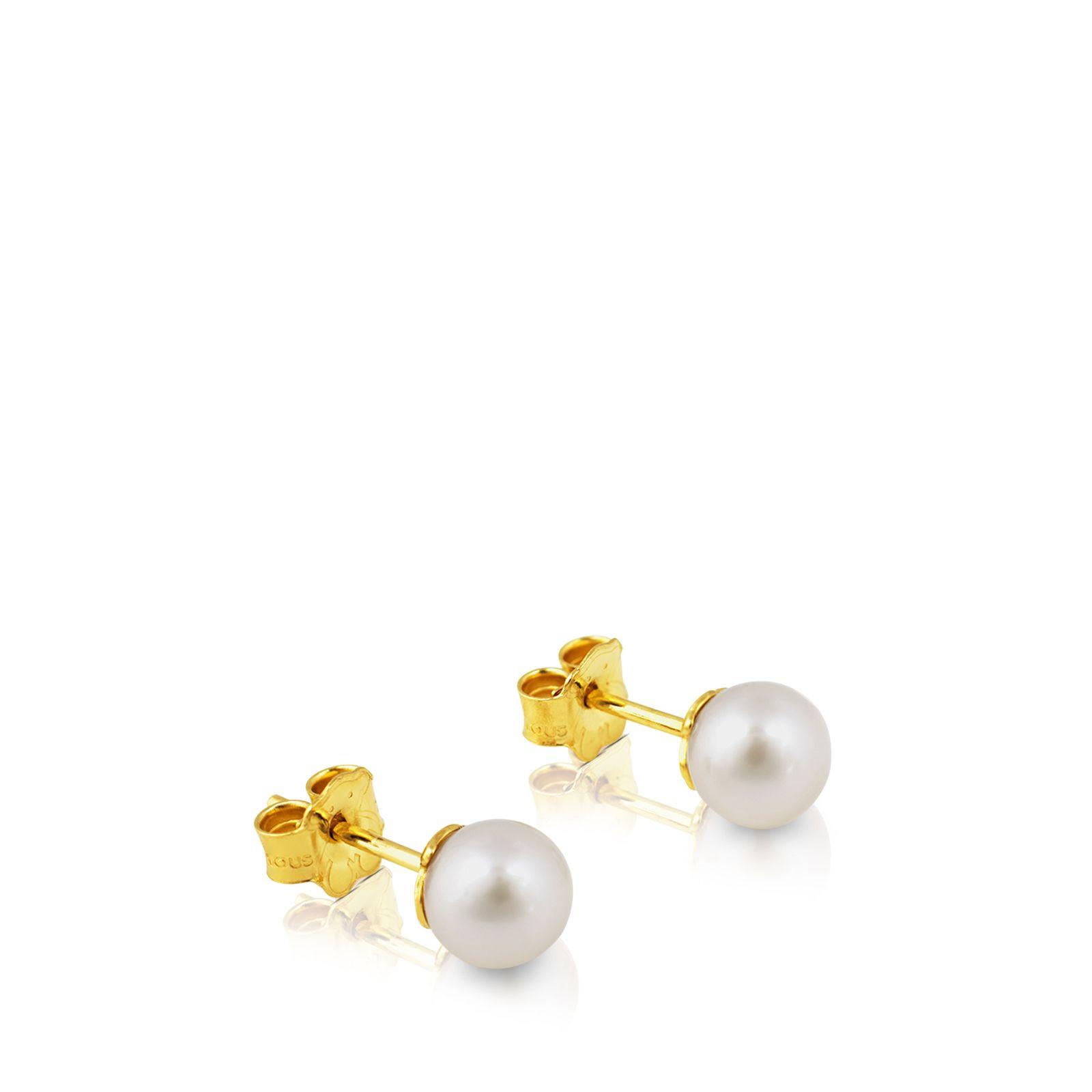 Pendientes Pearls de Oro Tous-2