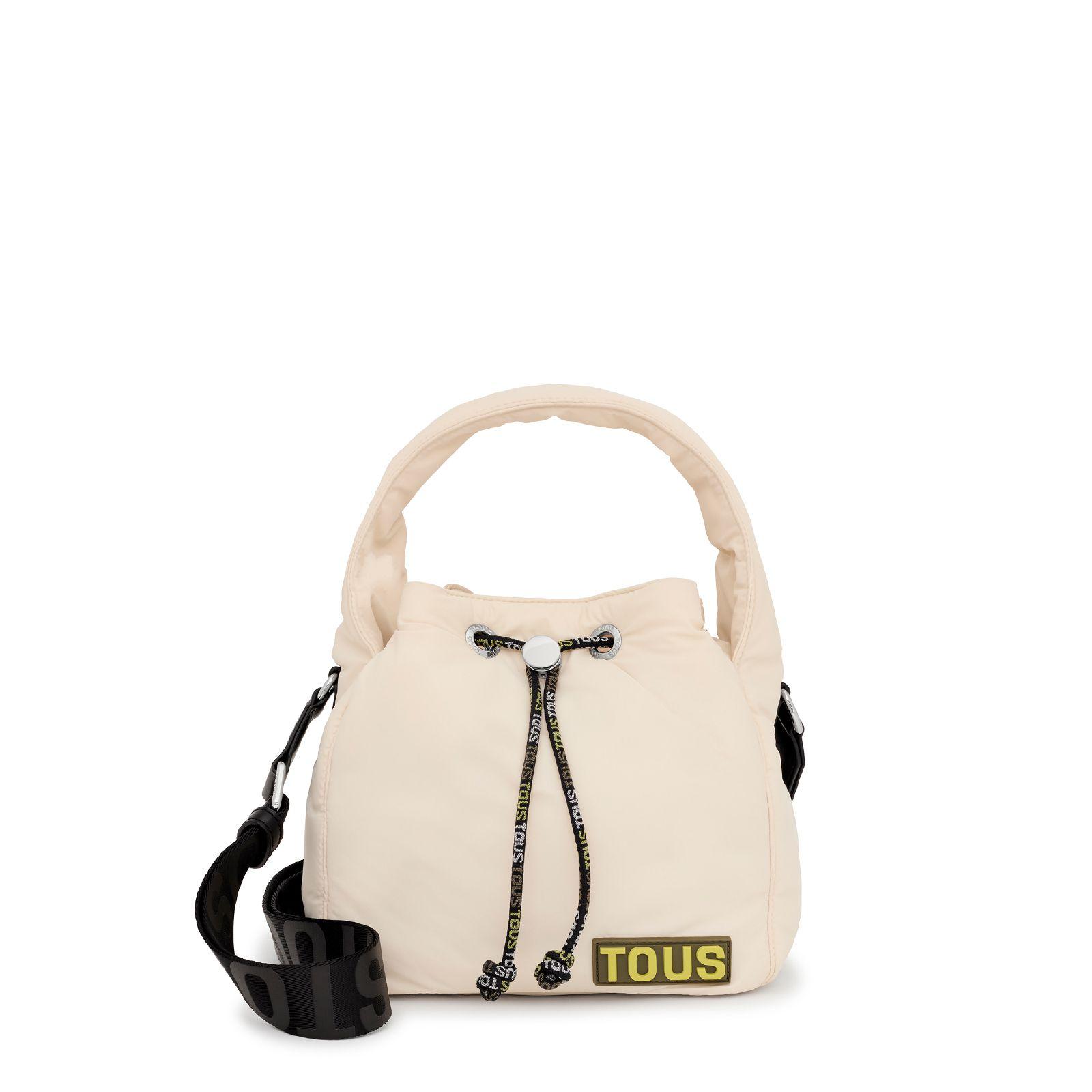 Bolso Bombonera beige TOUS Carol Soft-0