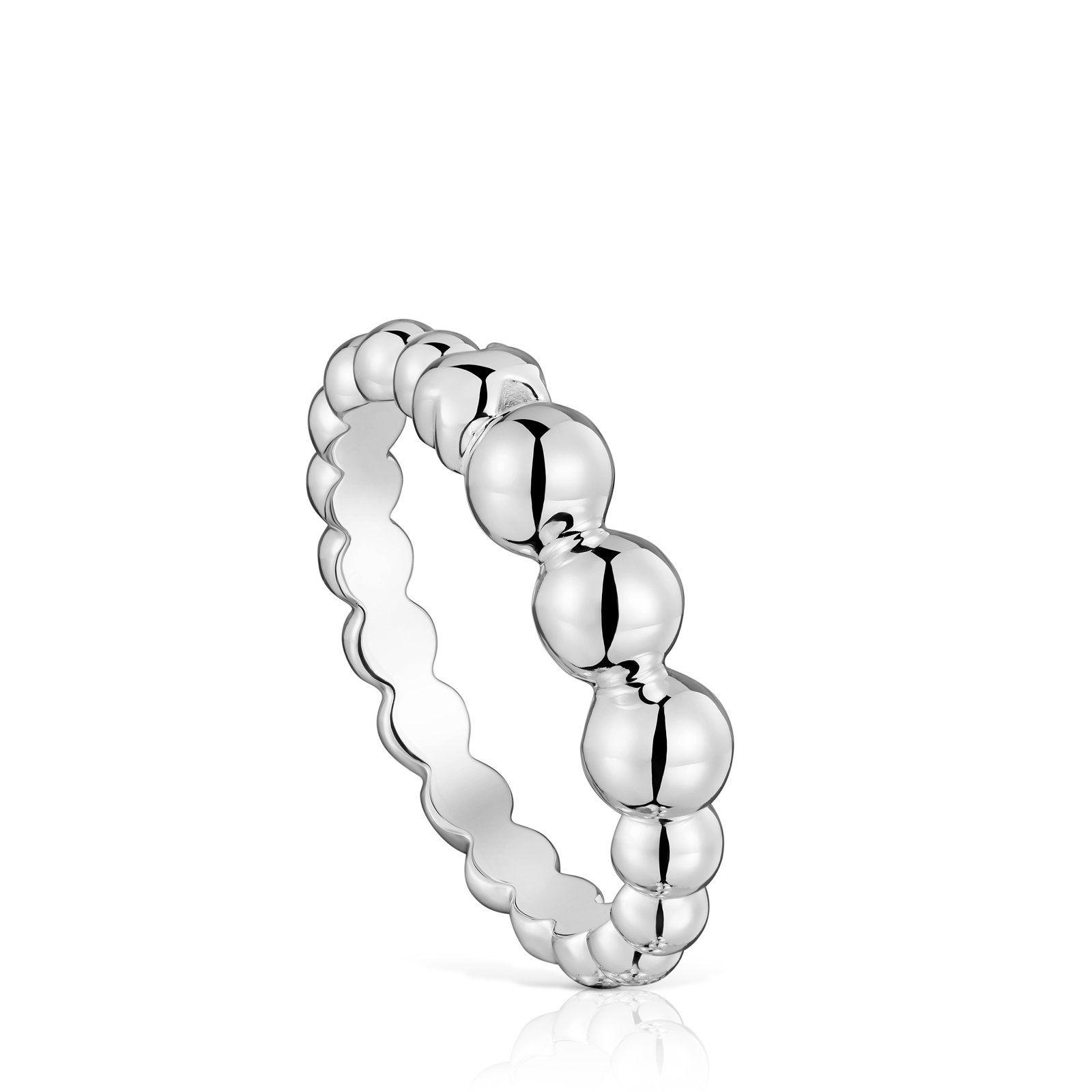 Anillo pequeño de plata Sugar Party Tous-0