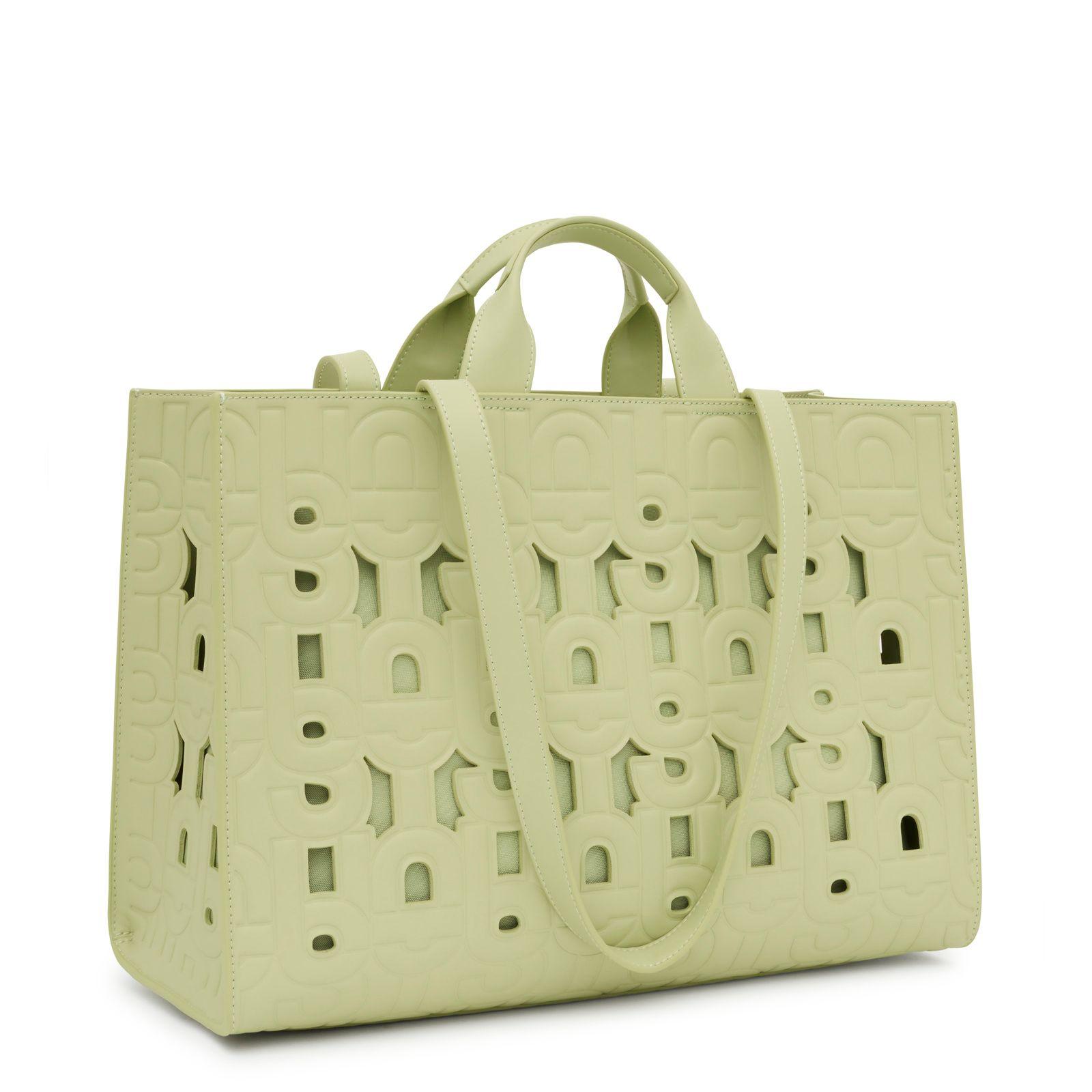 Shopper grande Amaya verde TOUS MANIFESTO CUT-1