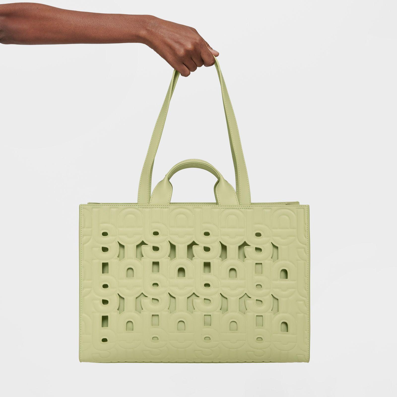 Shopper grande Amaya verde TOUS MANIFESTO CUT-5