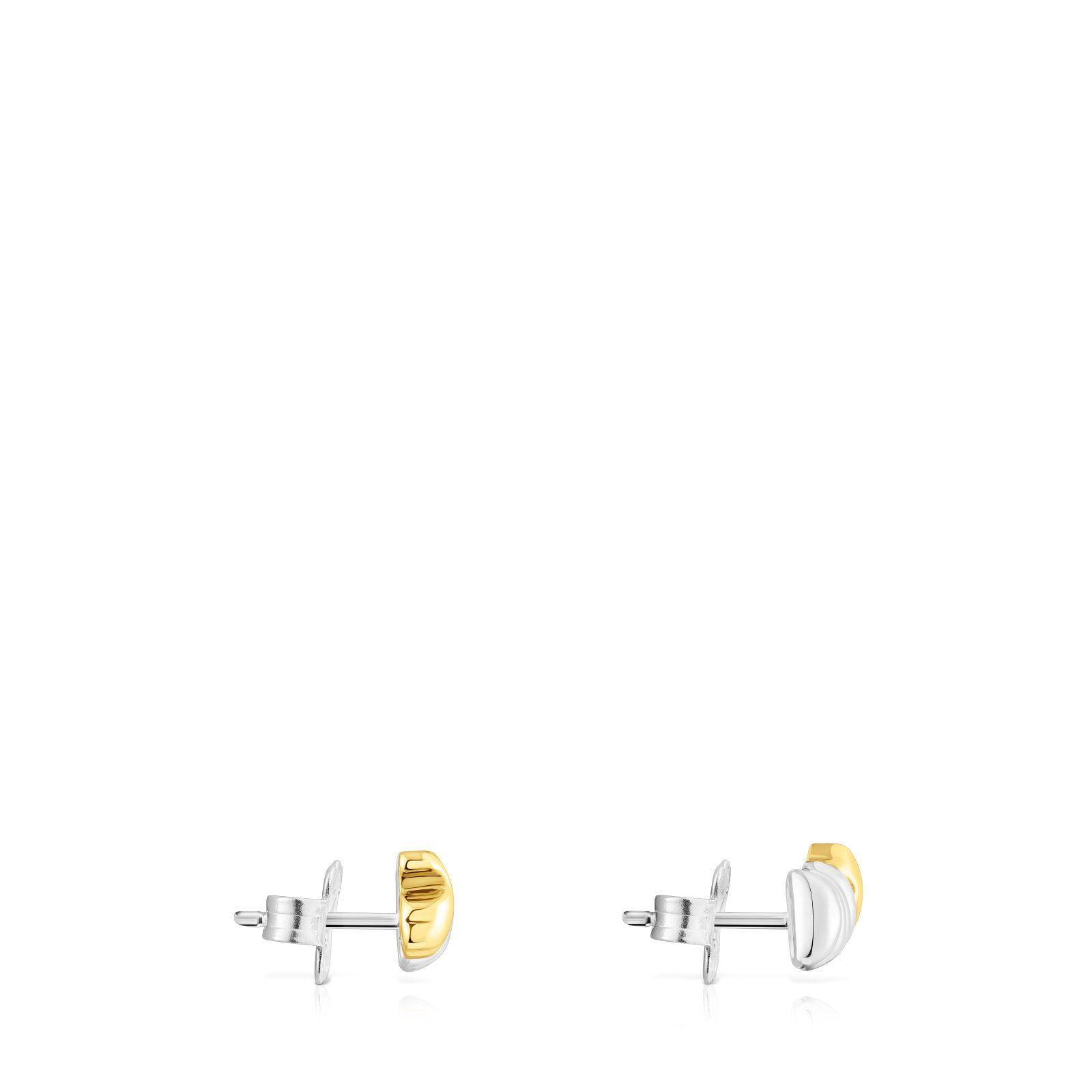 Aros trepadores de plata y plata vermeil Virtual Garden Tous-2